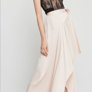 BCBG MAXAZRIA satin skirt